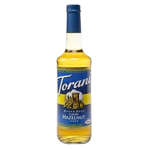 Torani Sugar Free Hazelnut Syrup (750 ml)