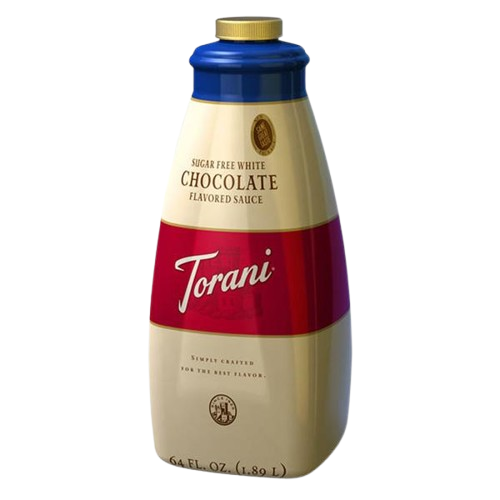 Torani Sugar Free White Chocolate Sauce (64 oz)